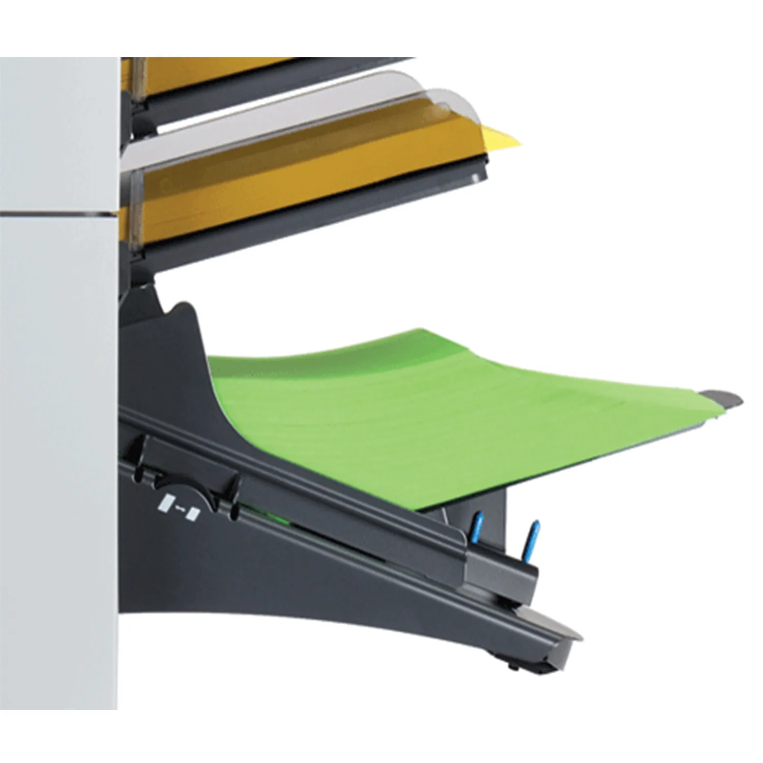 Formax 6406 Mid-Volume Folder Inserter – Five Station (2 Special Feeders, 2 Standard Feeders & 1 High Capacity Feeder)